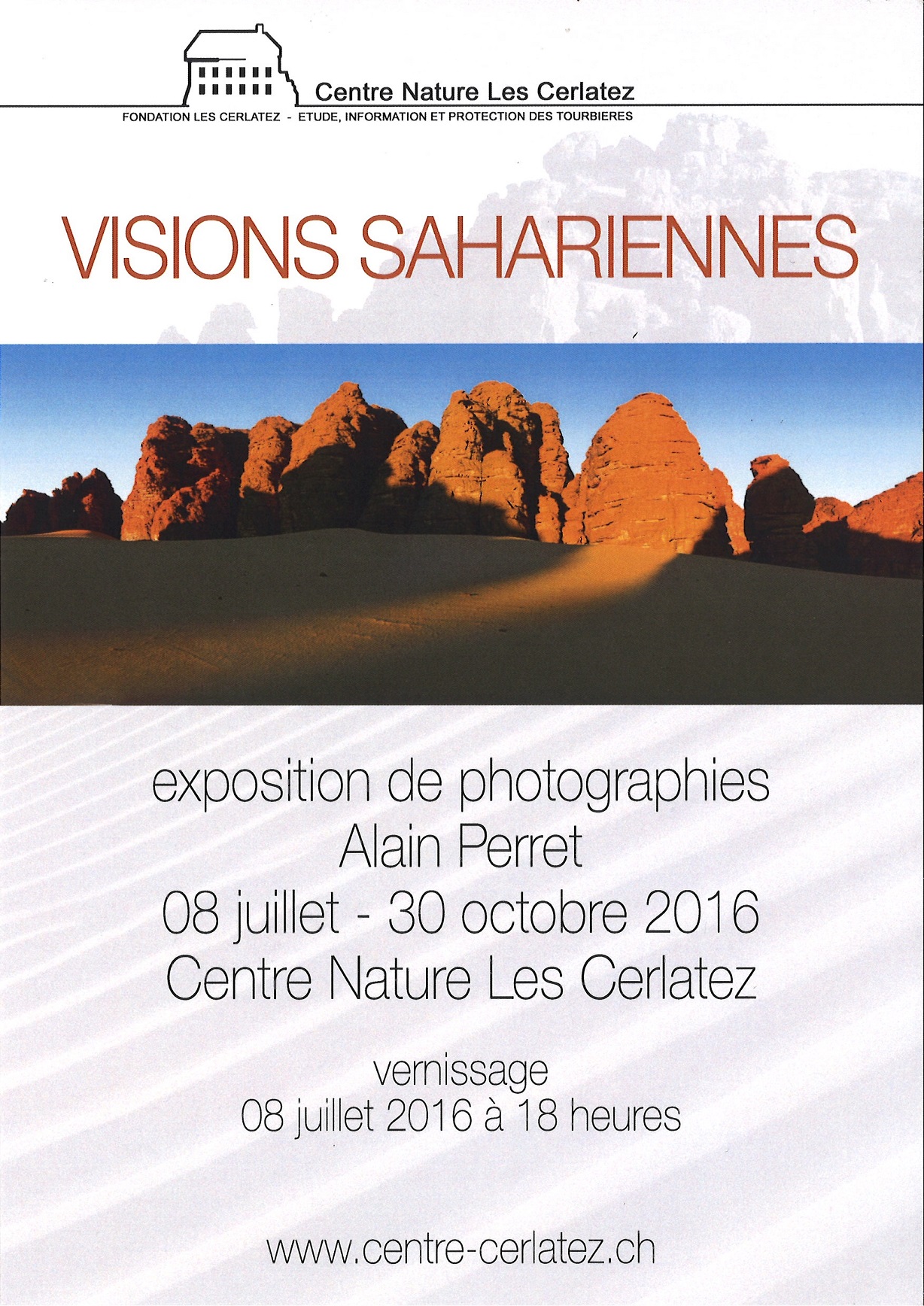 Expo Alain Perret_Visions sahariennes